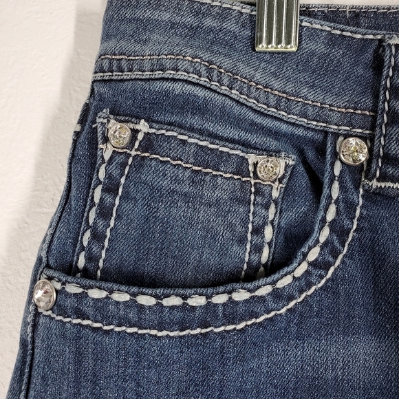 SKYANNE BEADED POCKET JEANS - Picture 5 of 11